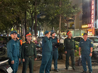 Bộ Chỉ huy Quân sự TP Đà Nẵng trực 24/24, kiểm soát UAV trái phép