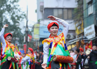 “Con đĩ đánh bồng” – sức sống bền bỉ của điệu múa cổ
