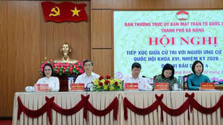 Đà Nẵng: Ứng cử viên đại biểu Quốc hội khóa XVI tiếp xúc cử tri tại các xã phía Nam thành phố