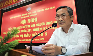 Ứng cử viên ĐBQH Nguyễn Phi Hùng: 'Bảo đảm quyền làm chủ của nhân dân'