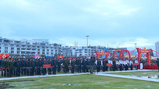 Hơn 2.300 tân binh vùng Mỏ lên đường nhập ngũ 