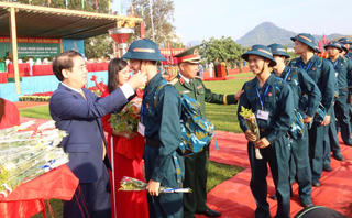 Khánh Hòa: Tiễn 3.573 thanh niên lên đường nhập ngũ 