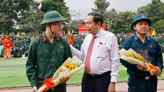 Chủ tịch Quốc hội dự Lễ giao, nhận quân năm 2026 tại Thành phố Hồ Chí Minh