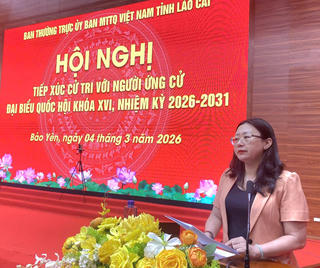 Cán bộ Mặt trận Lào Cai  với những chương trình hành động thiết thực