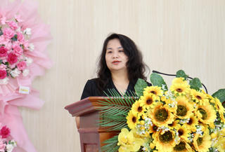 Bà Nguyễn Quỳnh Liên tiếp xúc cử tri xã Đông Hưng, An Giang