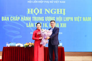 Bà Lê Thị Thủy được bầu làm Chủ tịch Hội Liên hiệp Phụ nữ Việt Nam
