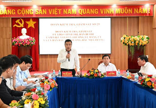 Khánh Hòa: Đoàn Kiểm tra, giám sát số 25 của Bộ Chính trị, Ban Bí thư làm việc với phường Bắc Nha Trang