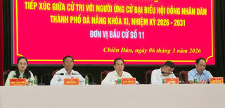 Ứng cử viên HĐND TP Đà Nẵng tiếp xúc cử tri, cam kết thúc đẩy phát triển nông thôn