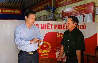 Lâm Đồng: Kiểm tra công tác chuẩn bị bầu cử tại địa phương