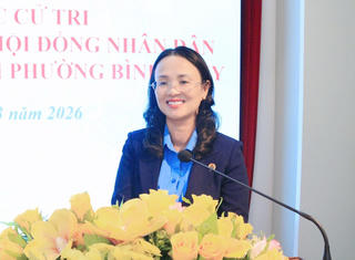 Cần Thơ: Ứng cử viên đại biểu HĐND, đơn vị bầu cử số 3 tiếp xúc cử tri phường Bình Thuỷ

