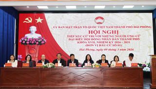 Hải Phòng: Tiếp xúc cử tri với những người ứng cử đại biểu HĐND thành phố