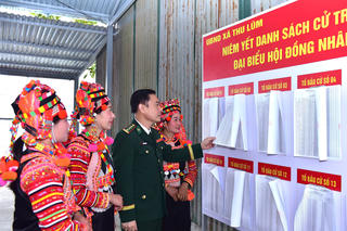 Lá phiếu nơi phên dậu Lai Châu: Ngày hội của đồng bào vùng cao