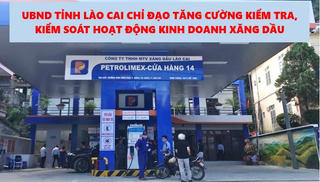 Lào Cai siết quản lý kinh doanh xăng dầu, xử lý nghiêm các hành vi vi phạm