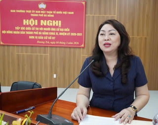 Trò chuyện cùng nữ Thường vụ thành ủy Đà Nẵng trước ngày bầu cử