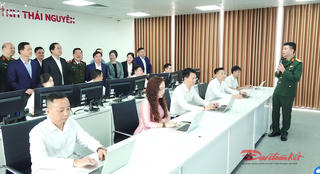 Trung tâm dữ liệu tỉnh Thái Nguyên kết nối dữ liệu với xã, phường