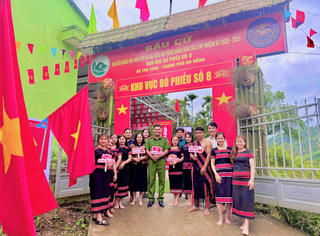 Đà Nẵng: Xã Trà Leng rộn ràng chuẩn bị cho Ngày hội bầu cử