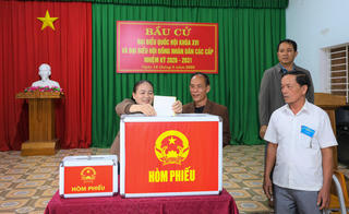 Nhiều địa phương ở Hà Tĩnh 'chạy thử' quy trình bầu cử trước ngày hội lớn