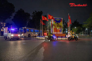 Công an Hà Nội siết chặt tuần tra đêm, bảo vệ an toàn ngày bầu cử