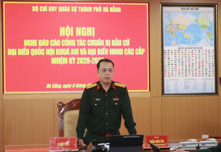 Bộ CHQS TP Đà Nẵng bảo đảm an ninh trật tự cho ngày hội non sông

