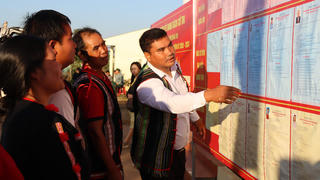 Gia Lai: Hơn 92,7% cử tri tham gia bỏ phiếu tính đến 15 giờ ngày bầu cử