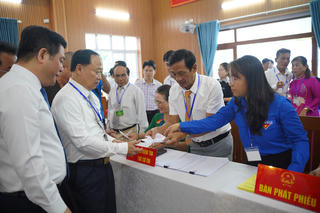 Gia Lai: Không khí bầu cử sôi nổi tại phường Quy Nhơn Đông