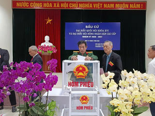 Không khí bầu cử sôi nổi, trang trọng trên địa bàn Thủ đô