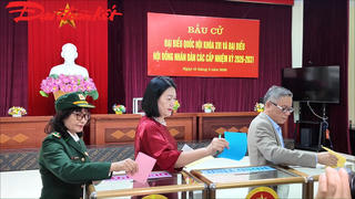 Quảng Ninh hoàn thành bầu cử với 99,98% cử tri đi bầu