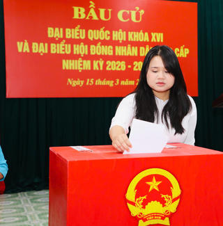 Hơn 86% cử tri Ninh Bình đi bầu cử trong sáng 15/3