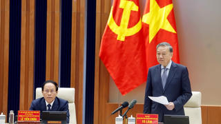 Tổng Bí thư làm việc với Ban Chấp hành Đảng bộ thành phố Hải Phòng