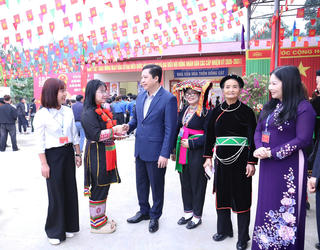 Lào Cai: 99,998% cử tri tham gia bỏ phiếu, khẳng định niềm tin của nhân dân