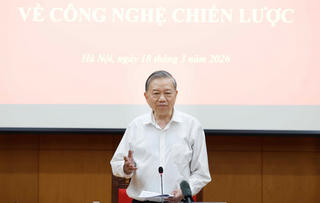 Tổng Bí thư Tô Lâm: Phát triển công nghệ chiến lược là việc không thể chậm trễ