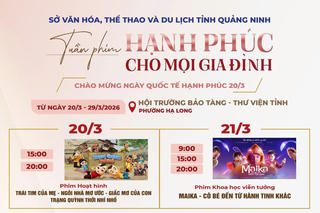 Quảng Ninh: Tuần phim miễn phí "Hạnh phúc cho mọi gia đình"