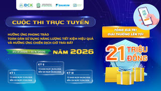 Phát động cuộc thi trực tuyến “Toàn dân sử dụng năng lượng tiết kiệm hiệu quả và hưởng ứng Chiến dịch Giờ Trái đất năm 2026”