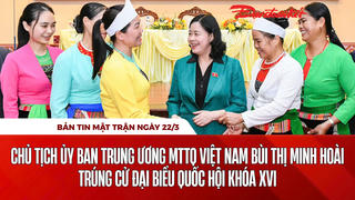 Bản tin Mặt trận sáng 22/3