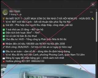 Xử phạt 2 trường hợp rao bán “suất ngoại giao”, “suất nội bộ” nhà ở xã hội trên mạng