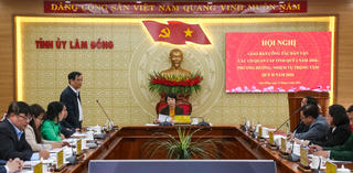 Lâm Đồng: Giao ban công tác dân vận và triển khai phương hướng, nhiệm vụ trọng tâm quý II