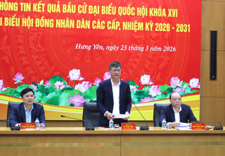 Hưng Yên: Gần 1.500 cử tri từ 100 tuổi trở lên trực tiếp đi bầu cử
