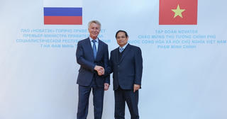 Thủ tướng thăm tập đoàn khí đốt hàng đầu của Nga, thúc đẩy các dự án LNG lớn tại Việt Nam