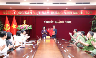 Quảng Ninh: Phó Giám đốc Công an tỉnh biệt phái làm Phó Trưởng Ban Nội chính Tỉnh ủy