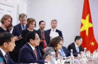 Thủ tướng Phạm Minh Chính tiếp Thư ký Hội đồng An ninh Liên bang Nga