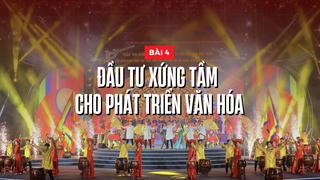 Nâng tầm văn hóa Việt Nam trong kỷ nguyên mới - Bài 4: Đầu tư xứng tầm cho phát triển văn hóa