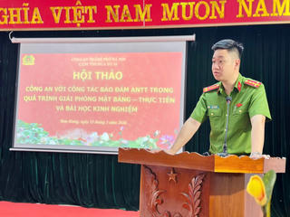 Công an TP Hà Nội: Bảo đảm an ninh, trật tự phục vụ giải phóng mặt bằng các dự án, công trình trọng điểm