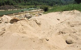 Đà Nẵng: Tăng cường kiểm tra hoạt động khai thác cát trên sông Tranh