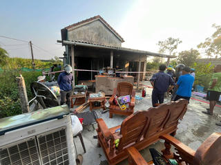 Huế: Cháy nhà khiến người đàn ông tử vong 