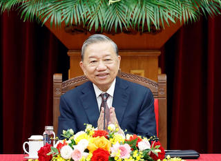 Tổng Bí thư Tô Lâm tiếp lãnh đạo của hơn 40 tập đoàn, doanh nghiệp quốc tế