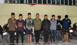 Nghệ An: Bắt giữ nhóm thanh thiếu niên trộm cắp xe máy
