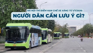 Infographic: Hà Nội hạn chế xe máy xăng tại 9 phường, người dân cần lưu ý gì?