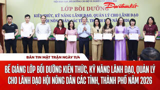 Bản tin Mặt trận sáng 11/4