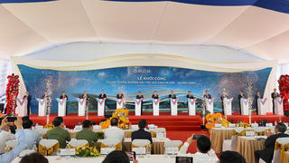 Thủ tướng Lê Minh Hưng dự lễ khởi công tuyến đường sắt tốc độ cao Hà Nội - Quảng Ninh