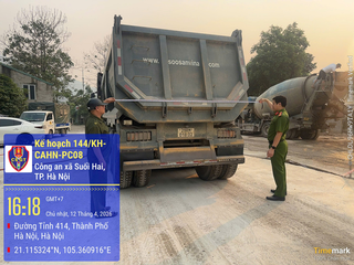 Công an TP Hà Nội: Tăng cường rà soát phương tiện ô tô tải, xe sơ mi rơ moóc